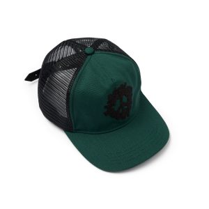 Denim Tears Peace Wreath Trucker Hat Green