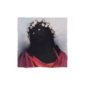 Denim Tears Black Jesus Silk Bandana