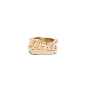 Denim Tears Dad Ring Gold