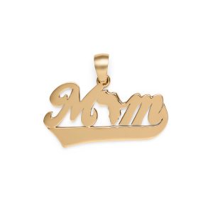 Denim Tears Mom Pendant Gold