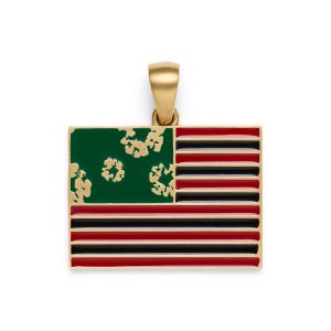 Denim Tears Pan African Flag Pendant