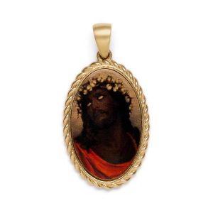 Denim Tears Black Jesus Pendant