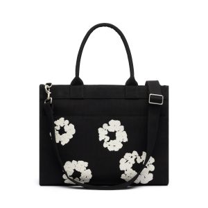 Denim Tears Cotton Wreath Canvas Bag Large