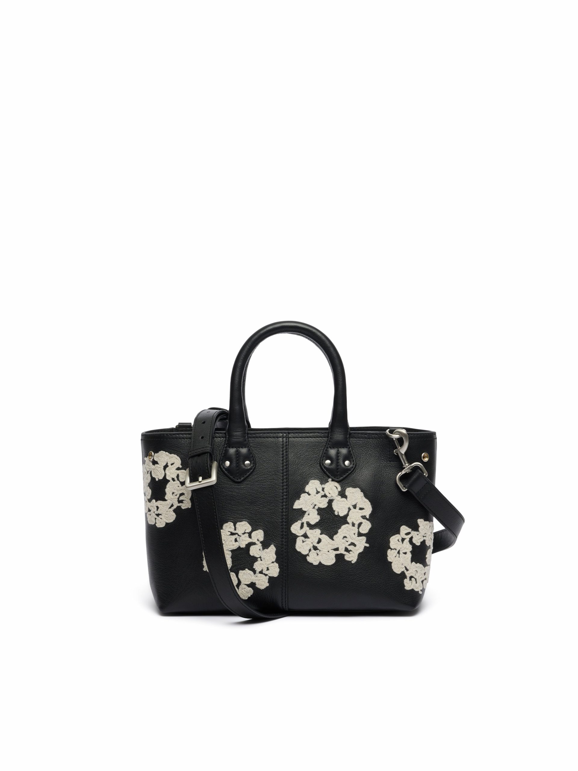 Denim Tears Cotton Wreath Leather Bag Small