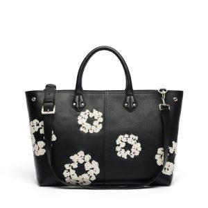 Denim Tears Cotton Wreath Leather Bag Large