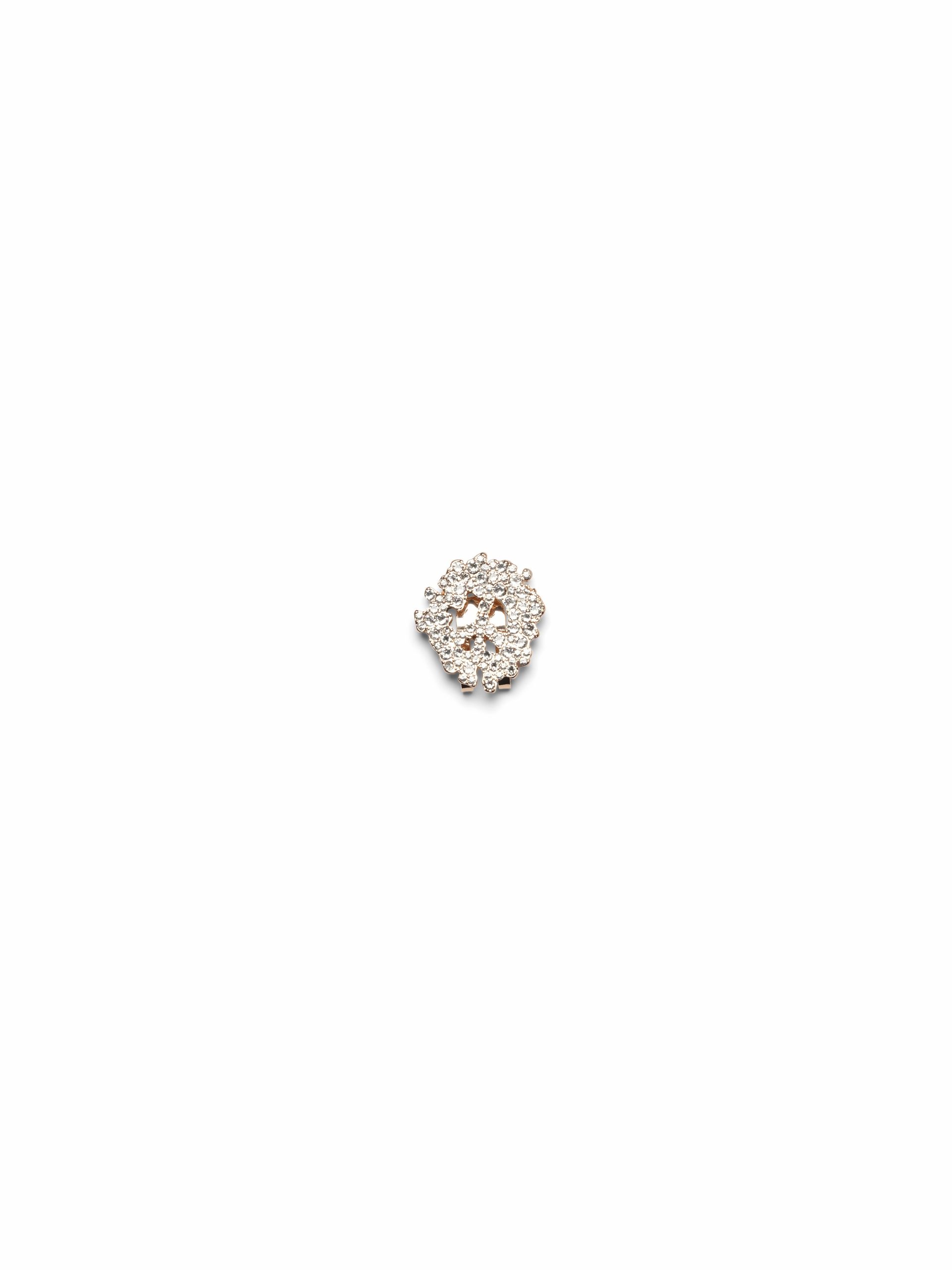 Denim Tears Swarovski Peace Wreath Hat Clip