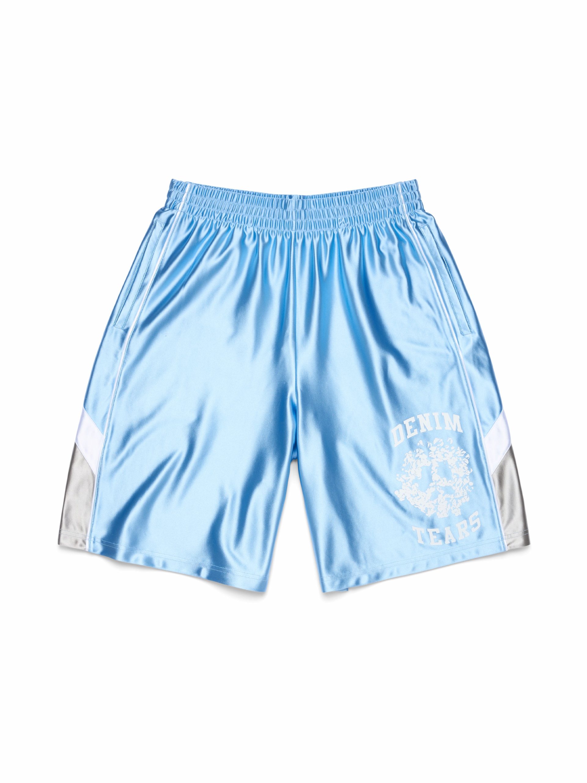 Denim Tears Denim U Basketball Shorts Light Blue