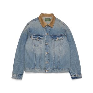 Denim Tears Flag Denim Jacket Light Wash