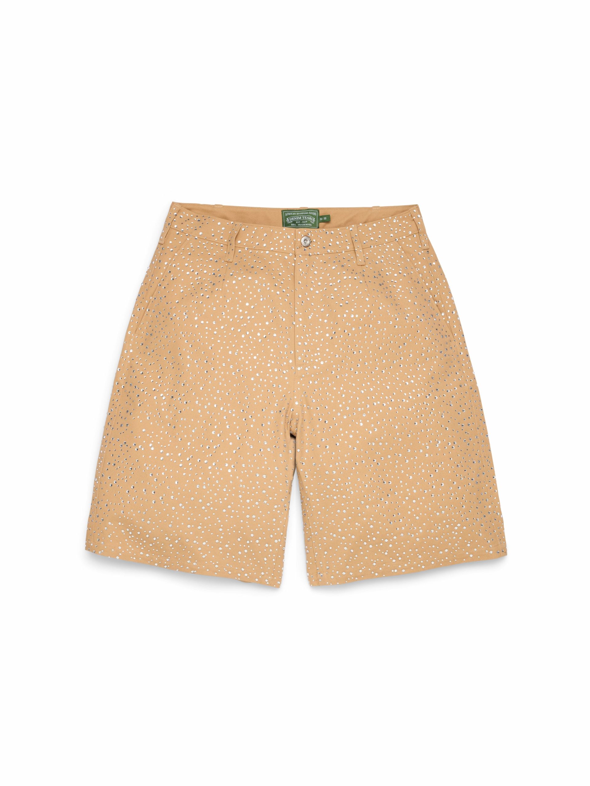 Denim Tears Crystal Chino Shorts Tan