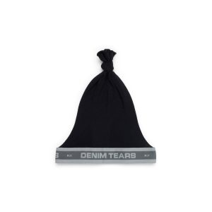 Denim Tears Stocking Wave Cap Black