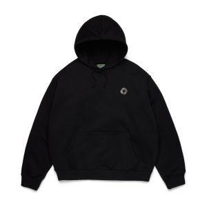 Denim Tears Gel Wreath Hoodie Black