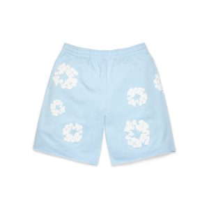 Denim Tears Cotton Wreath Sweatshorts Powder Blue