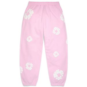 Denim Tears Cotton Wreath Sweatpants Powder Pink