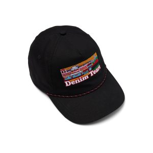 Denim Tears Q Town Cap Black