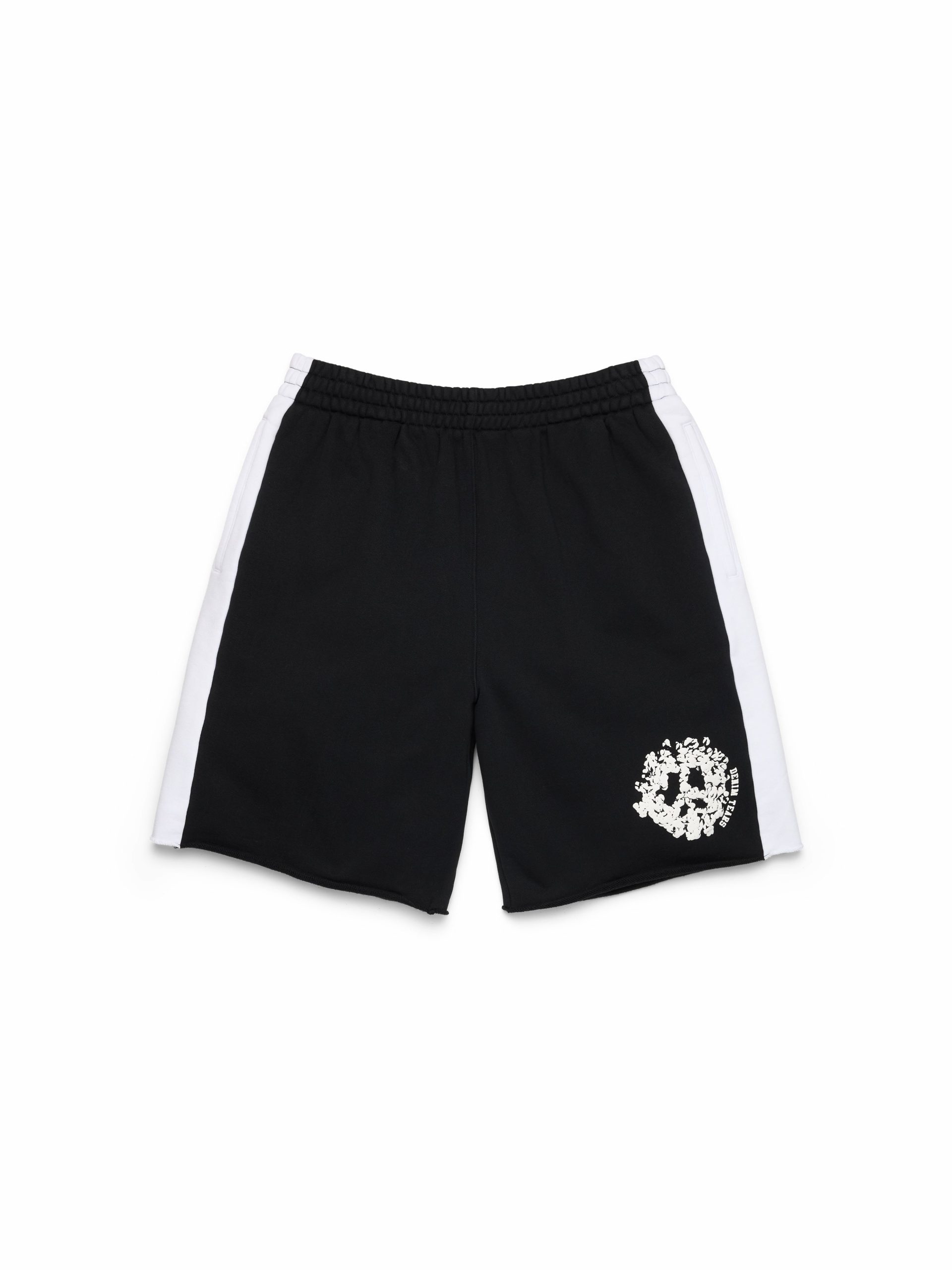 Denim Tears Denim U Paneled Sweatshort Black