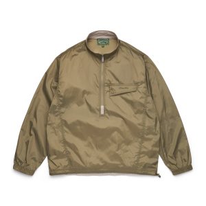 Denim Tears Script Windbreaker Olive