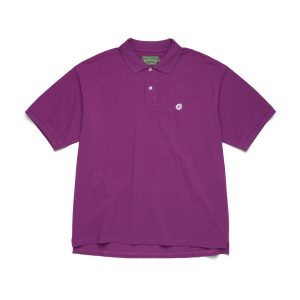 Denim Tears Peace Wreath Polo Purple