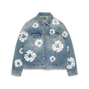 Denim Tears Cotton Wreath Denim Jacket Light Wash