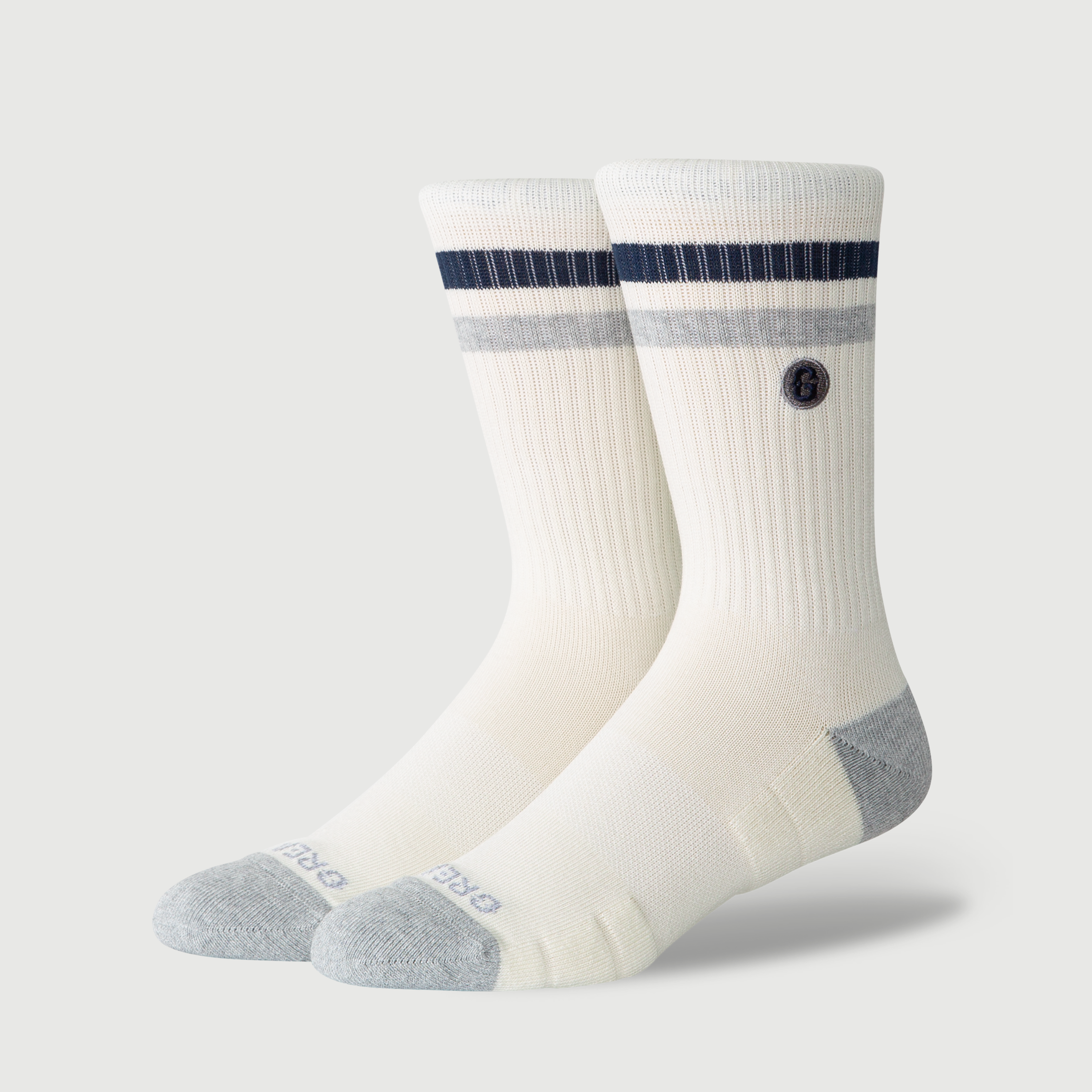 Greats The Varsity Crew Sock - Blanco