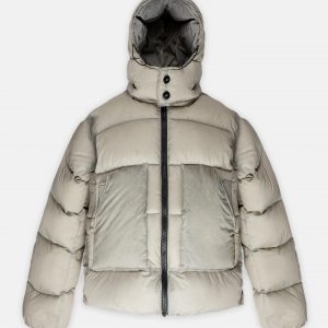 Who Is Jacov TRANSPARENT PUFFER - GREY