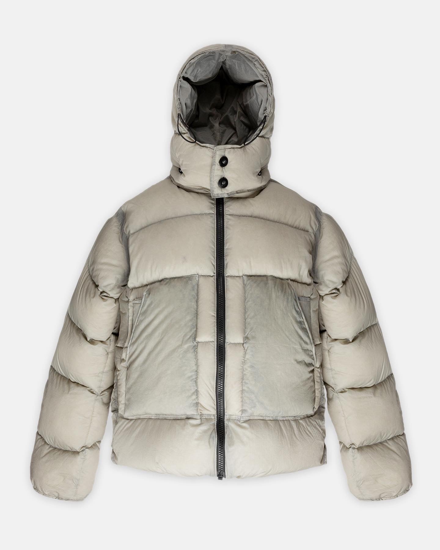 Who Is Jacov TRANSPARENT PUFFER - GREY