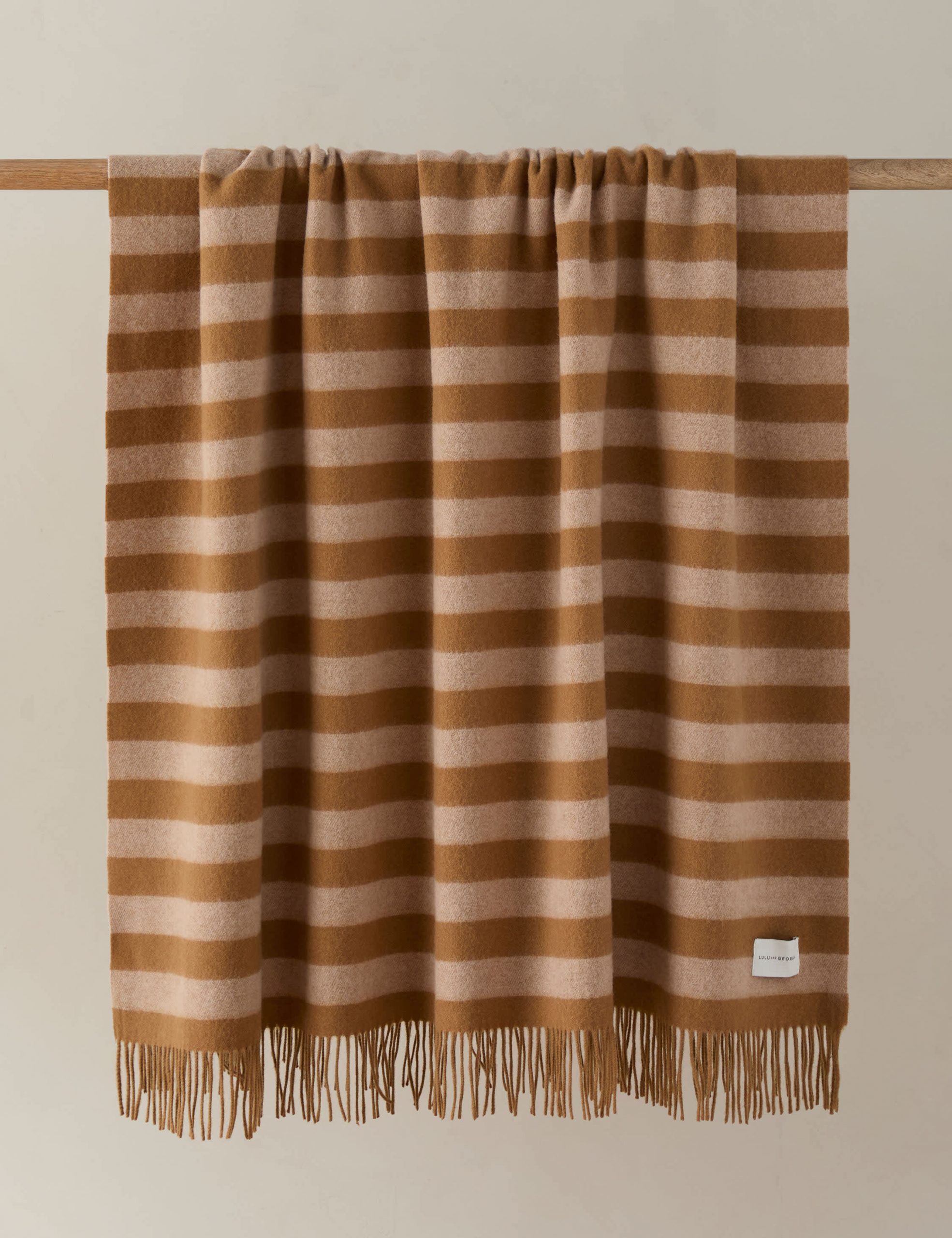 Lulu and Georgia Ezrah Striped Throw