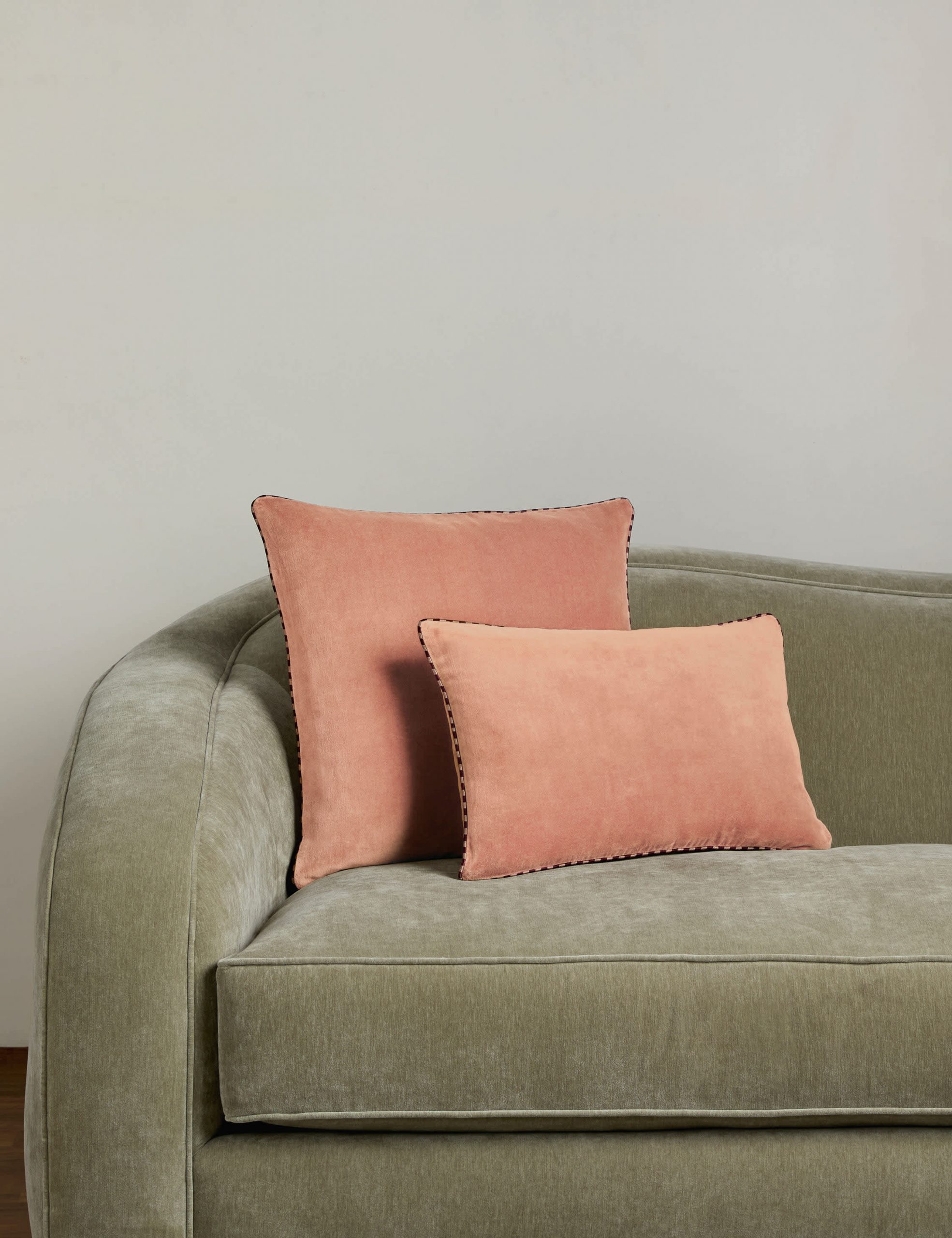 Lulu and Georgia Caffier Velvet Pillow