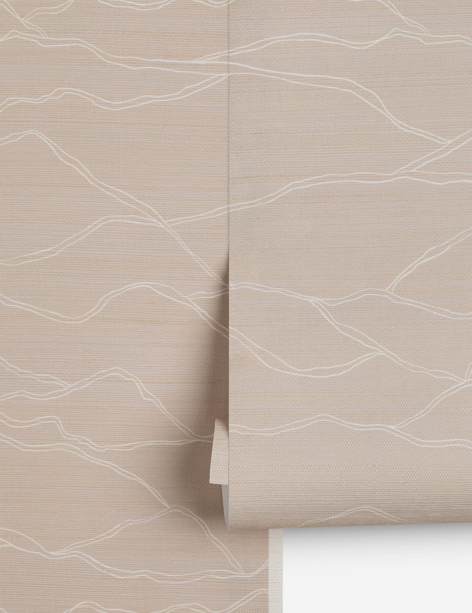 Lulu and Georgia Sands Grasscloth Wallpaper by Sarah Sherman Samuel