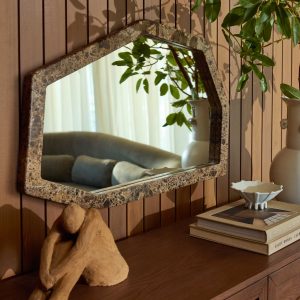 Lulu and Georgia Marmori Mirror by Sarah Sherman Samuel