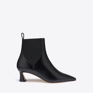 Malone Souliers Carolyn 45 Black Leather Ankle Boots