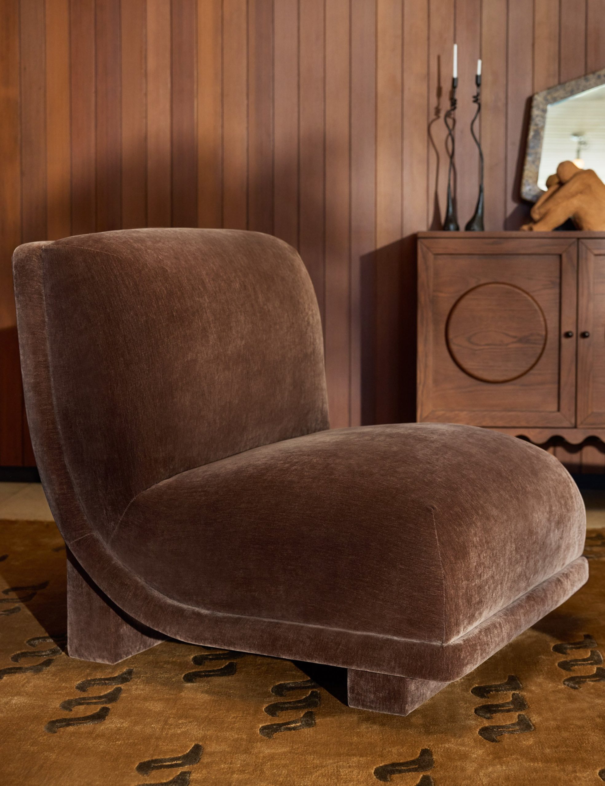 Lulu and Georgia Halata Accent Chair by Sarah Sherman Samuel