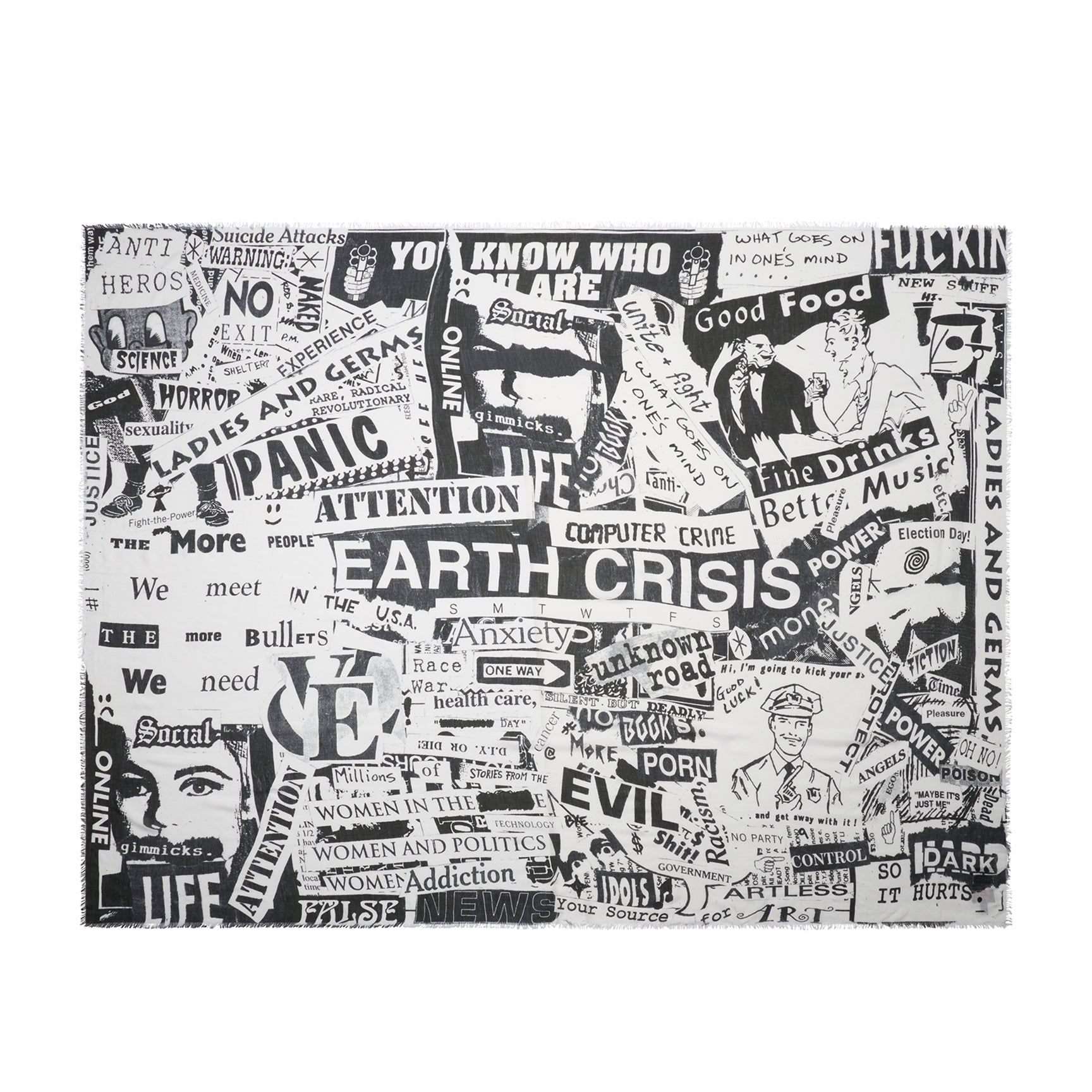 Gallery Dept OVERSIZED GOOD LUCK SCARF