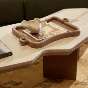 Lulu and Georgia Looped Wood Tray by Sarah Sherman Samuel