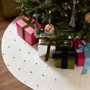 Lulu and Georgia Pom Tree Skirt by Sarah Sherman Samuel