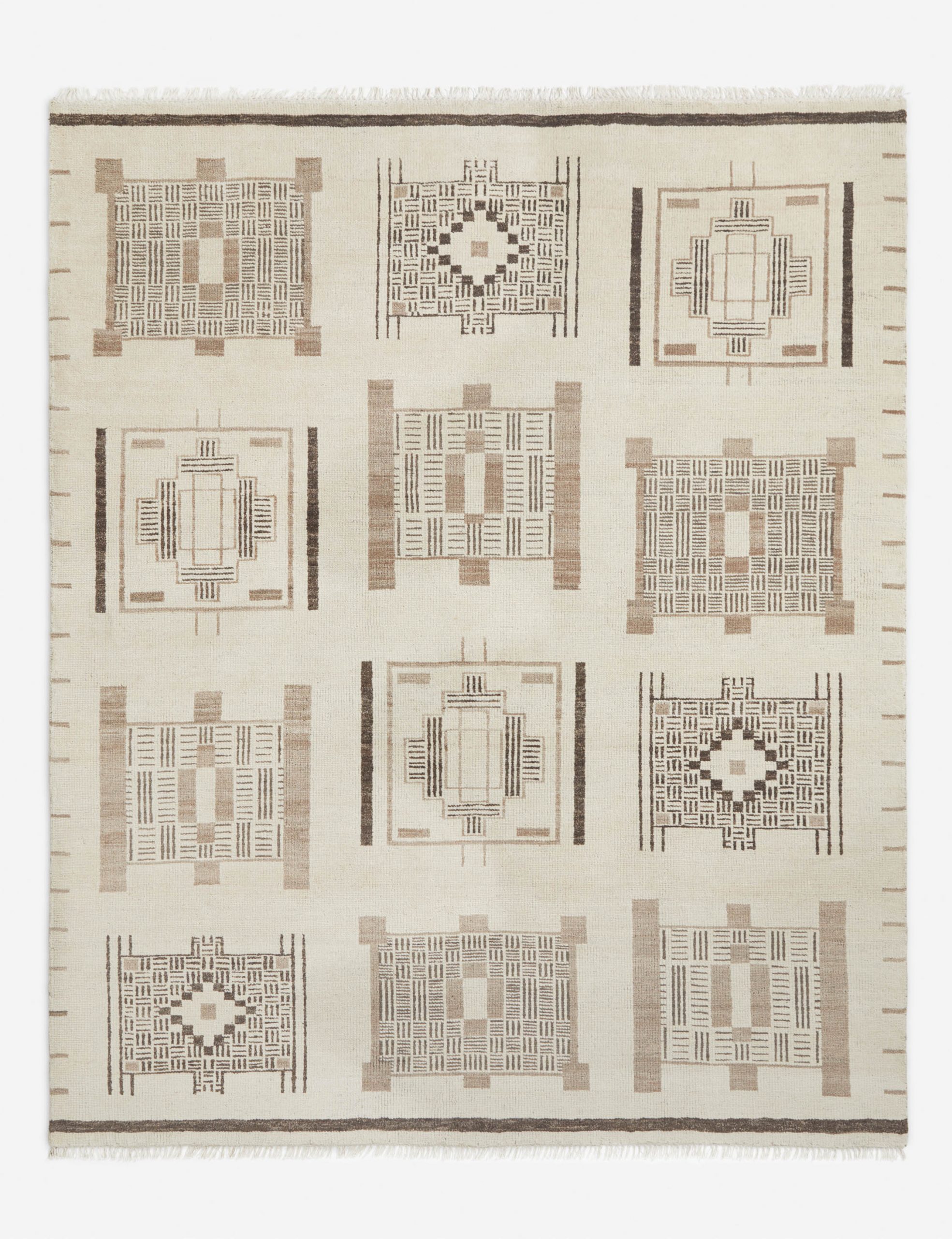 Lulu and Georgia Karcal Hand-Knotted Wool Rug