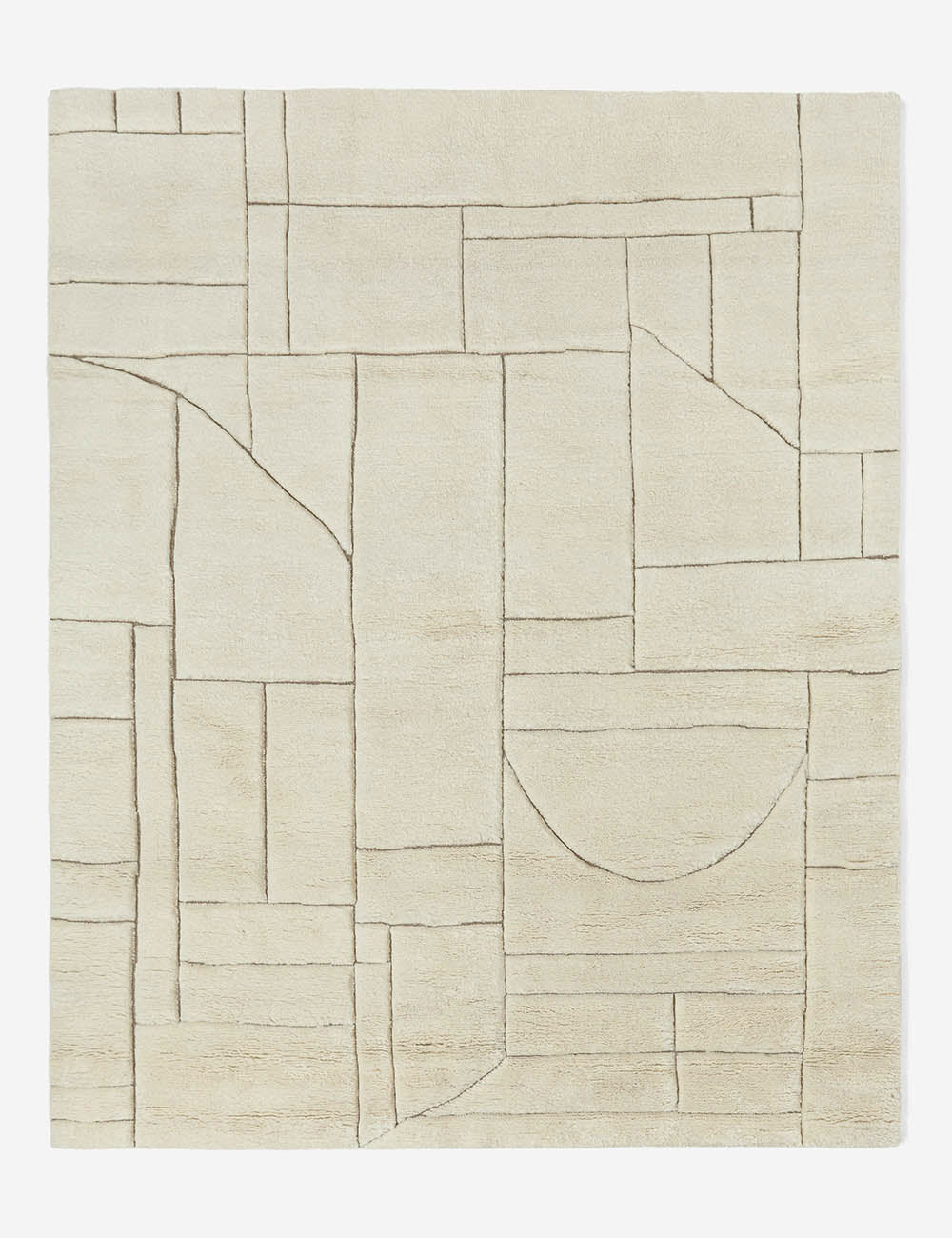 Lulu and Georgia Maleena Hand-Knotted Wool Rug