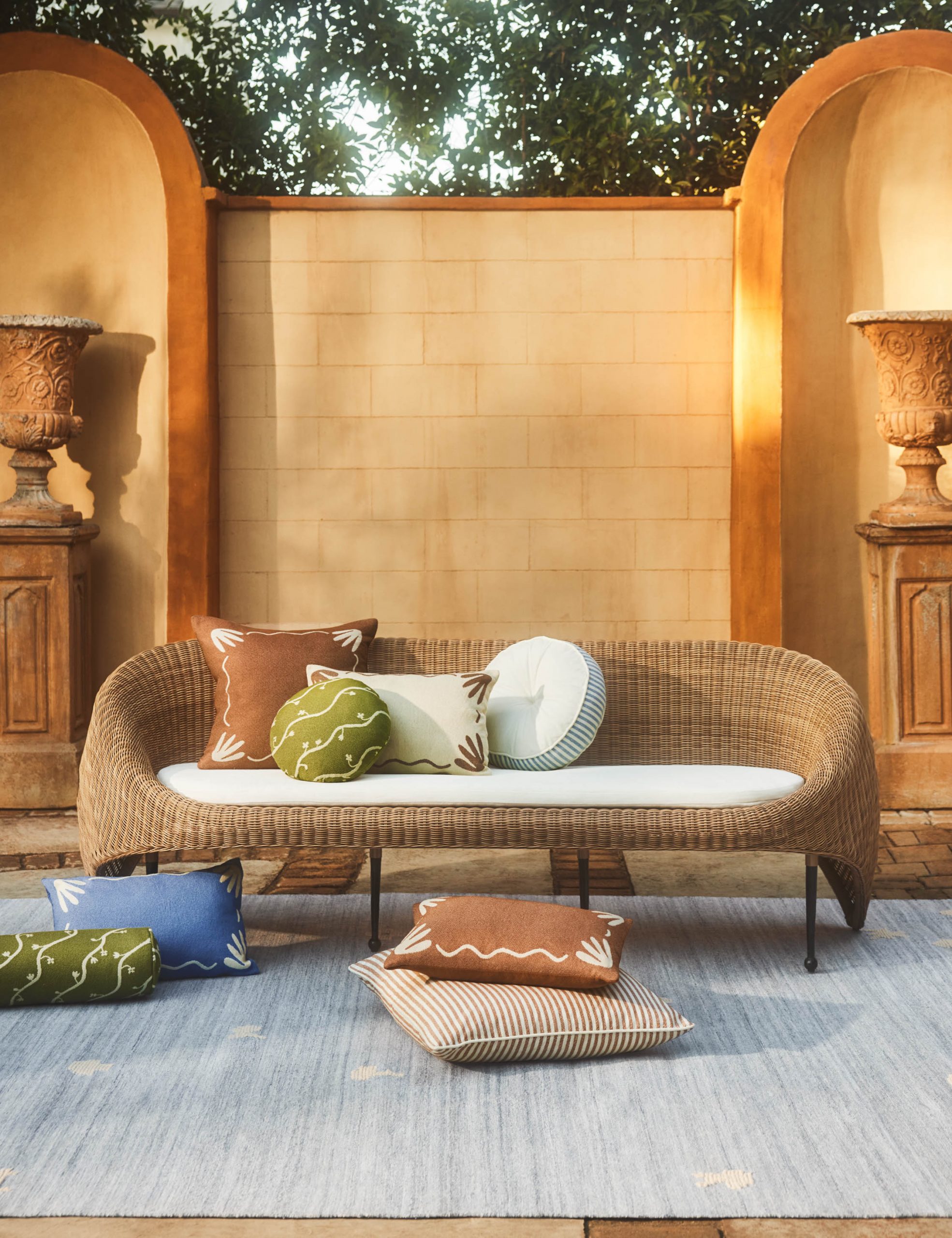 Lulu and Georgia Forest Indoor / Outdoor Rug by Sarah Sherman Samuel