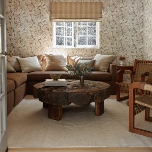 Lulu and Georgia Beachwood Flatweave Rug by Jake Arnold