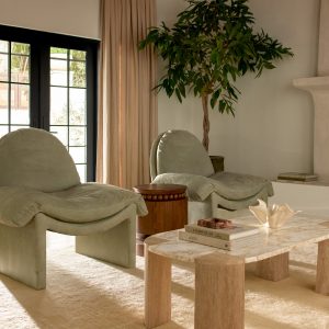 Lulu and Georgia Abbey Hand-Loomed Wool Rug by Jake Arnold