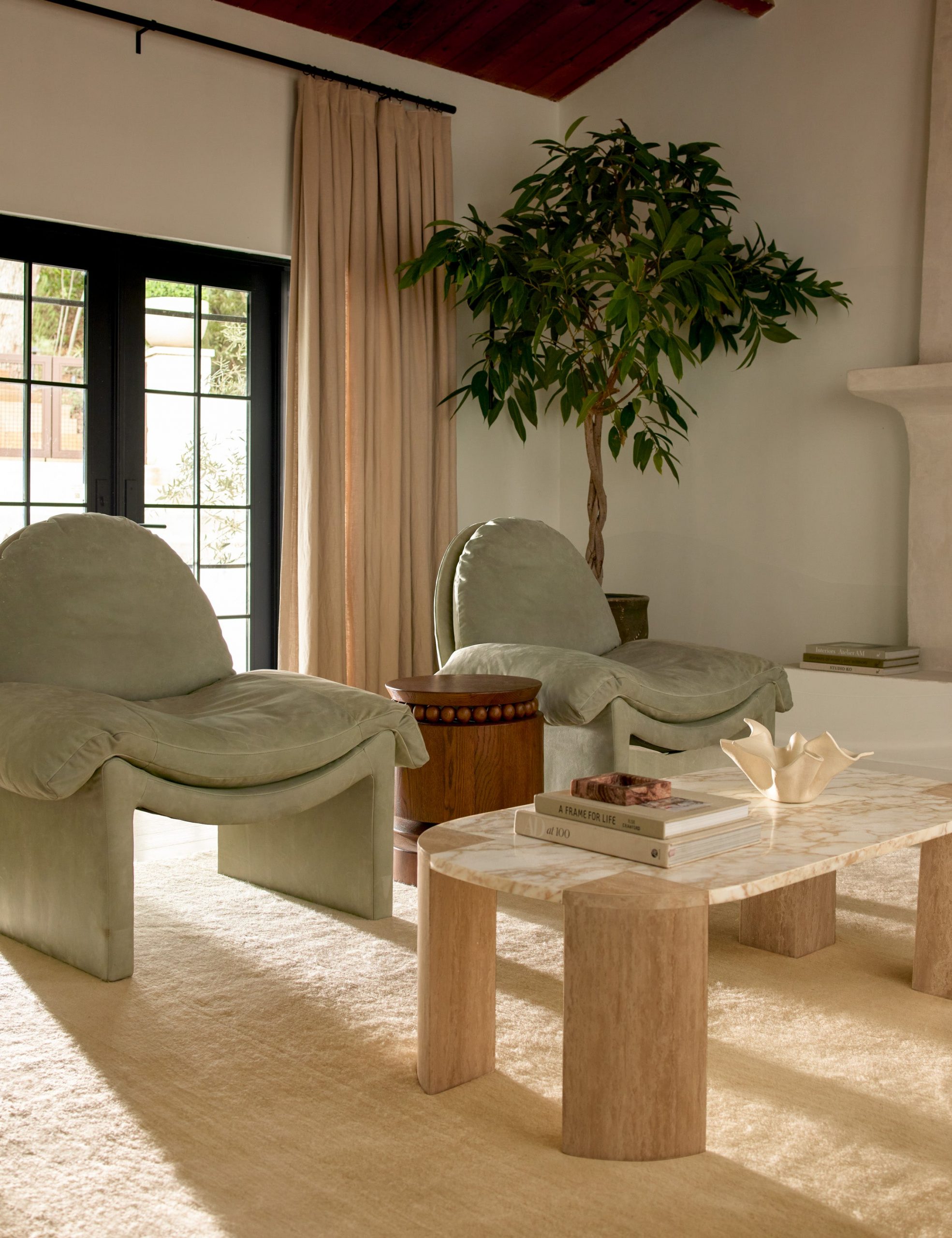 Lulu and Georgia Abbey Hand-Loomed Wool Rug by Jake Arnold