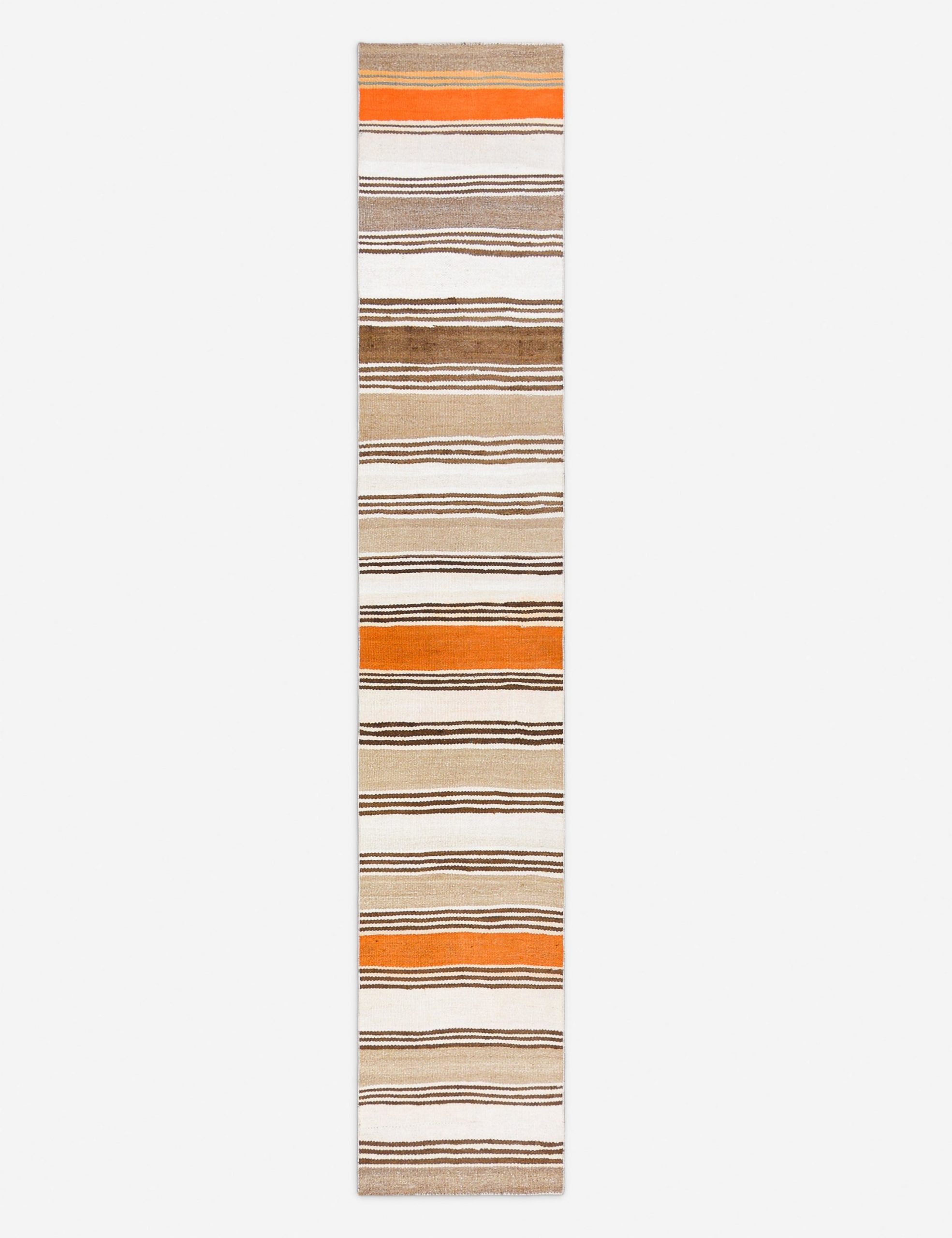 Lulu and Georgia Vintage Turkish Hand-Knotted Wool Runner Rug No. 275, 2' 4" x 12'