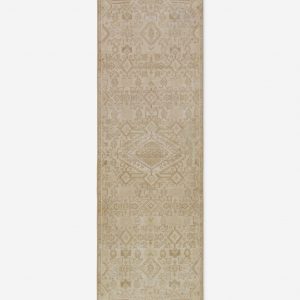 Lulu and Georgia Vintage Turkish Hand-Knotted Wool Runner Rug No. 262, 2'8" x 8'10"
