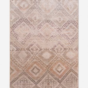 Lulu and Georgia Vintage Moroccan Hand-Knotted Wool Rug No. 61, 6'7" x 10'4"