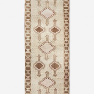 Lulu and Georgia Vintage Turkish Hand-Knotted Wool Rug No. 238, 4'8" x 12'1"