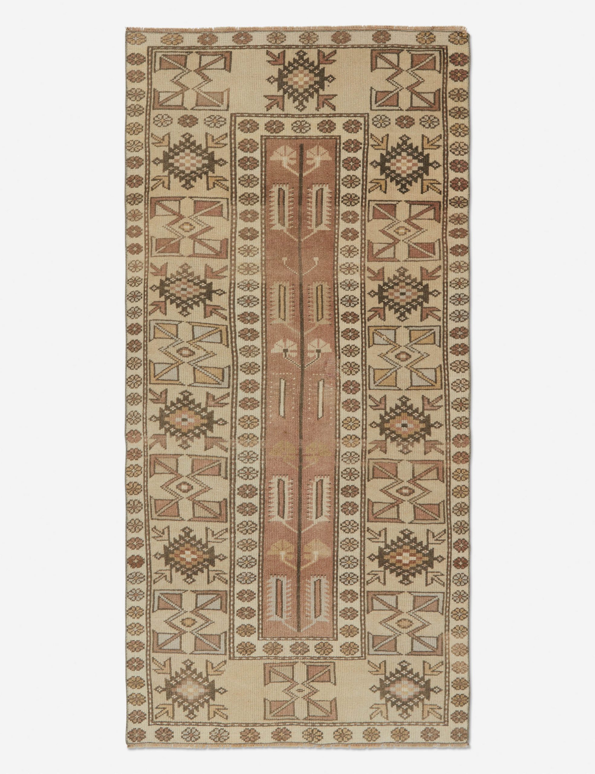 Lulu and Georgia Vintage Turkish Rug No. 41, 4' 9" x 11' 6"