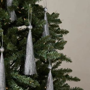 Lulu and Georgia Tinsel Ornaments (Set of 6) by Sarah Sherman Samuel