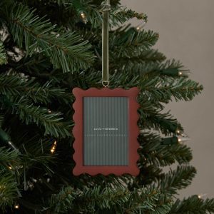 Lulu and Georgia Ripple Mini Picture Frame Ornament by Sarah Sherman Samuel