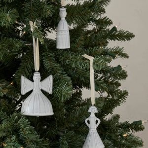 Lulu and Georgia Kello Bell Ornaments (Set of 3) by Sarah Sherman Samuel