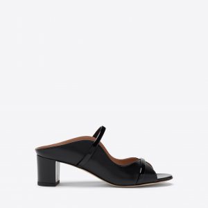 Malone Souliers Norah 45 Black Leather Sandals