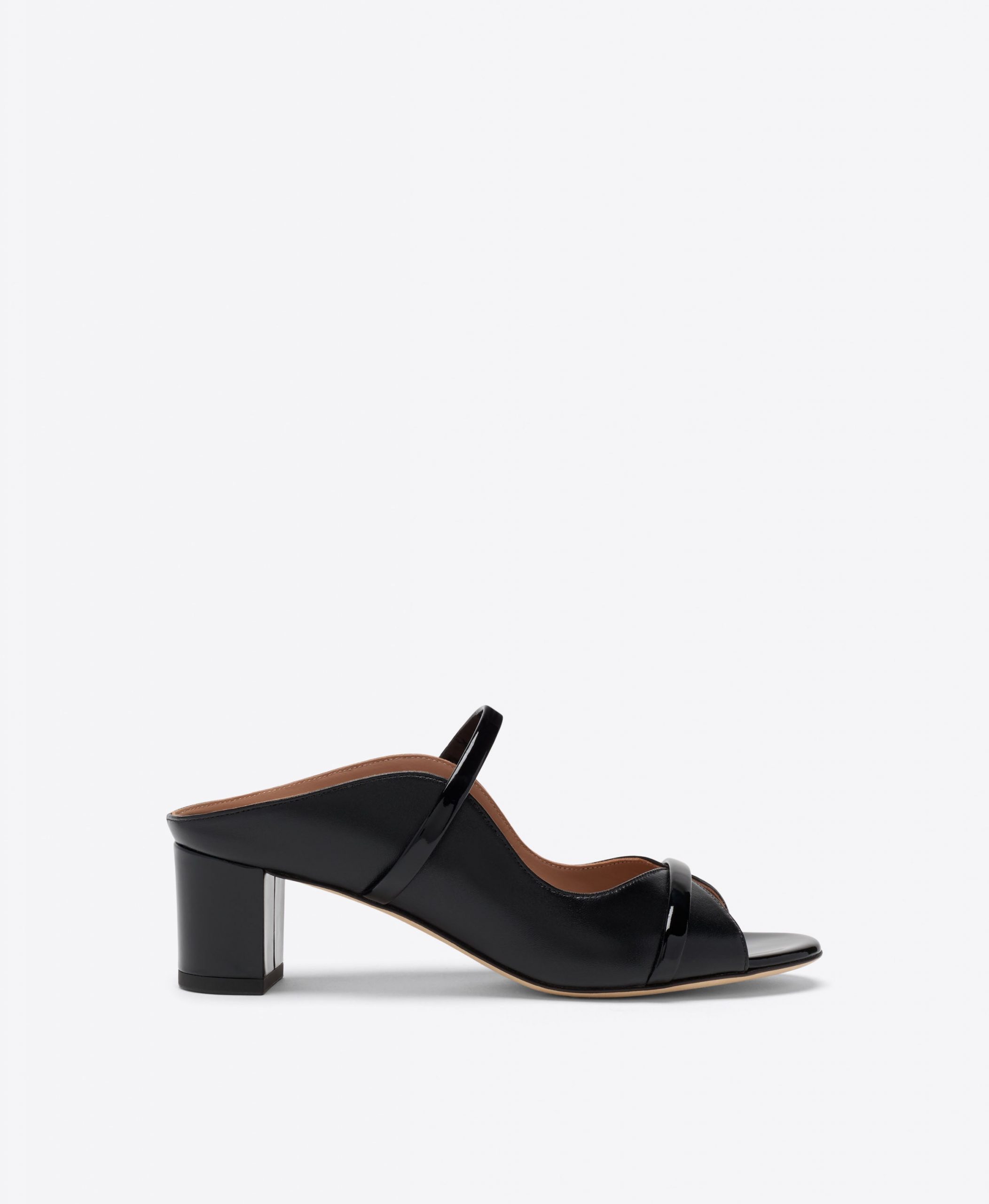 Malone Souliers Norah 45 Black Leather Sandals